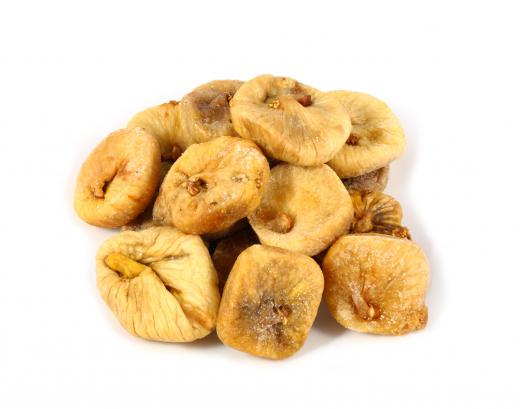 Dried figs.