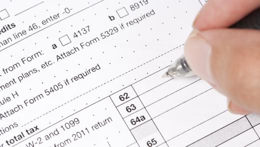 The term "tax schedule" may refer to the tax scale that is released by the IRS or supplemental forms that are filed separately from a Form 1040.