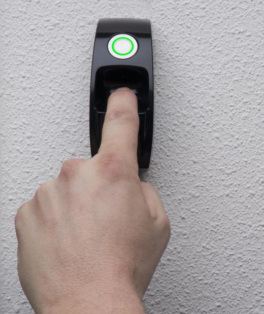 Fingerprint readers can be used as a security device to control access to designated areas.