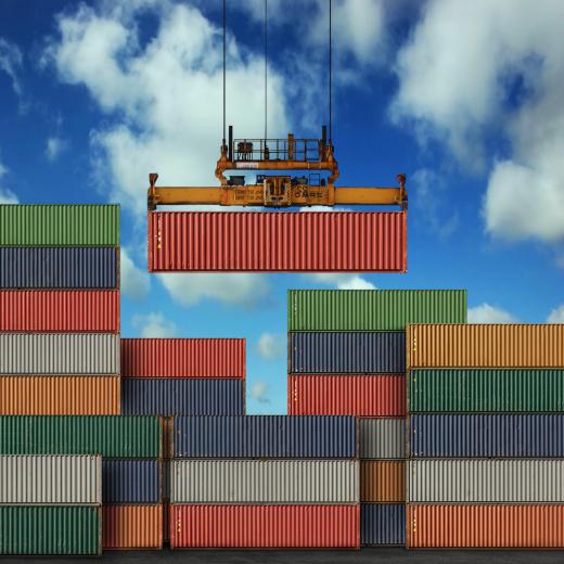 Supply chain inventory managers may choose shippers that use intermodal containers to improve efficiency.