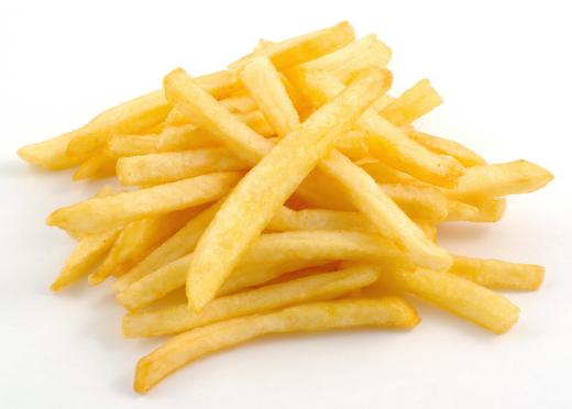 French fries, which are deep fried.