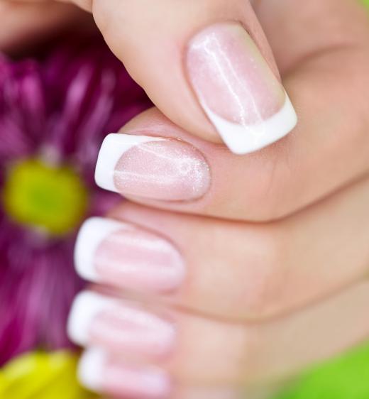 Some wedding stylists offer manicure services.