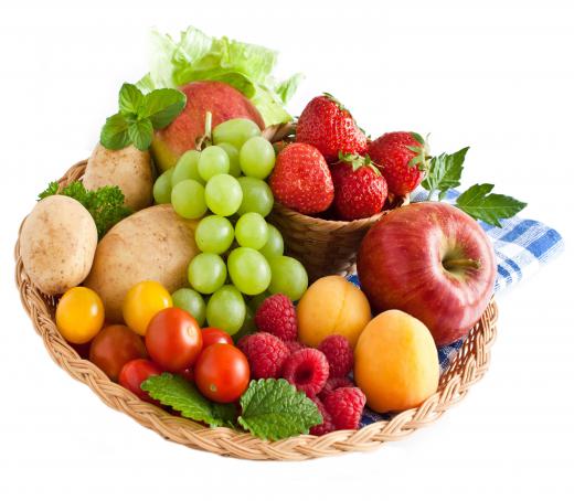 People of fruit diets can also eat a few raw vegetables.