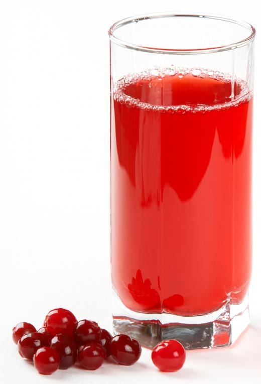 Cranberries (and cranberry juice) are rich in antioxidants.