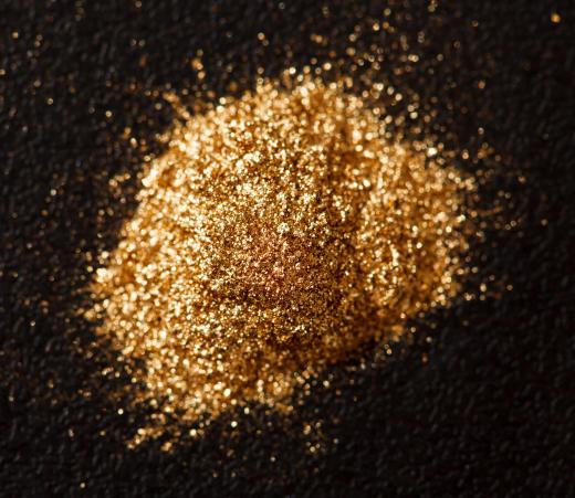 The goal of panning for gold is to separate the dirt from the gold.