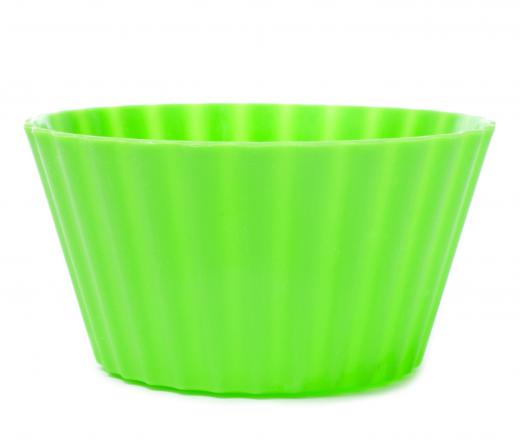 An array of kitchen products, such as cupcake molds, are now made of silicone.