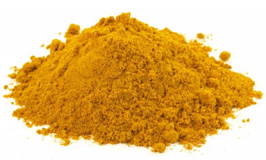 Turmeric is a spice commonly used in Arurvedic cooking.