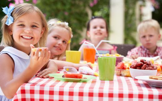 Picnic tables are one common example of bench seating.