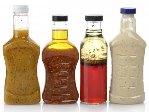 Commercial salad dressings may contain diacylglycerol.