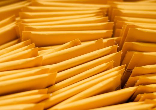 Business mail might be sent in bubble envelopes to ensure they reach their destination undamaged.