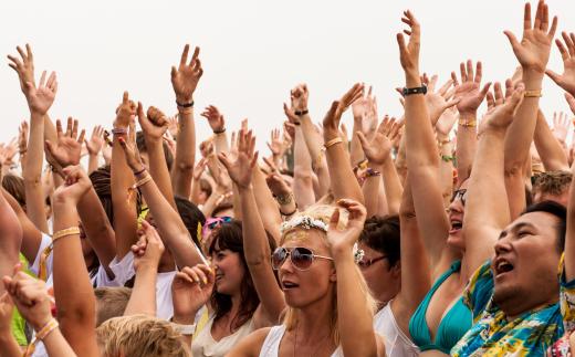 For outdoor concerts, a sound engineering technician tries to capture an audio experience that has depth and resonance.