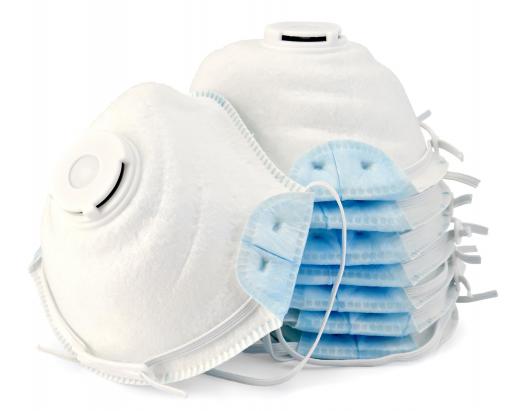 A respirator mask can help against health issues caused by exposure to toxic mold.