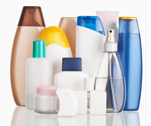 Many beauty products contain chemicals which can irritate the skin.