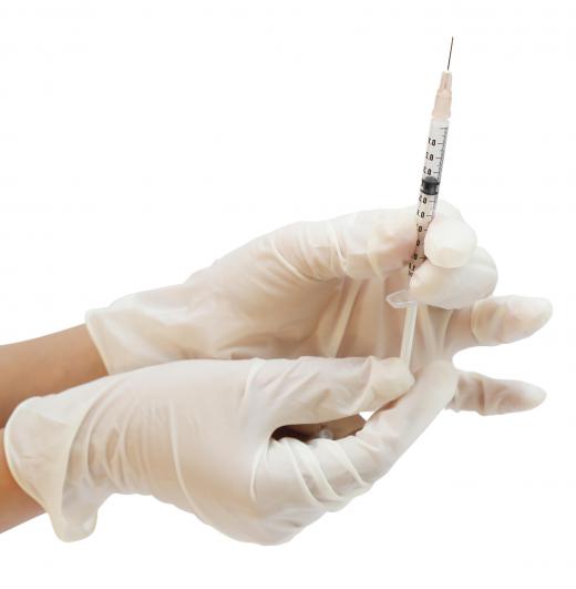 Botox injected under the skin can temporarily smooth fine lines and wrinkles.