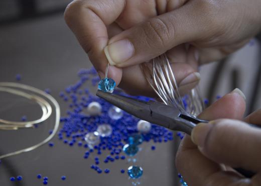 Growing a hobby, such as jewelry making, into a mini-business can be profitable.