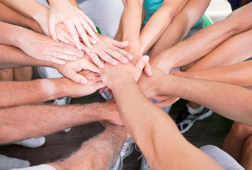 Team building exercises are developed to strengthen teams of people and encourage bonding.