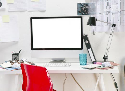 Home office work stations can be tailored to a person's preferences.