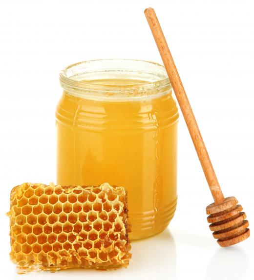 Special tools are needed to collect beeswax and honey from honeycomb.