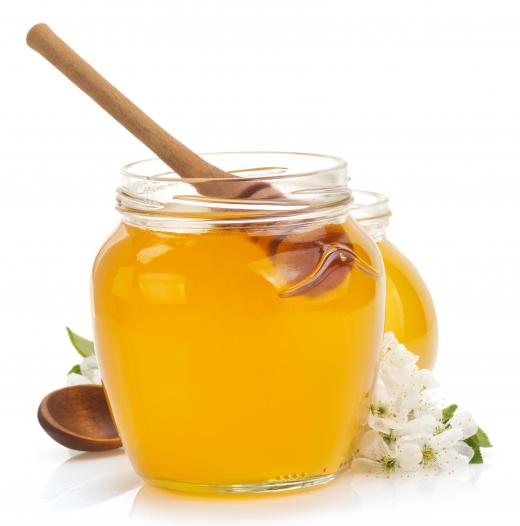 Honey, a pantry staple, is used to moisturize skin, soothe burns, and sweeten desserts and salad dressings.