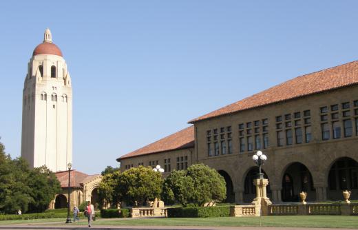 Private colleges, like Stanford University, can be quite expensive, but many offer scholarships.