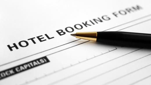 One responsibility of a private secretary is to book hotel reservations.