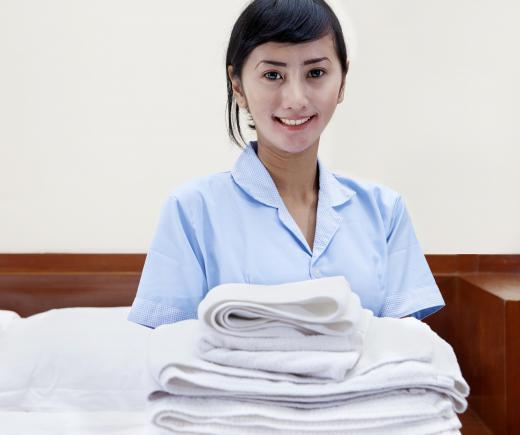 Housekeeping managers oversee the cleanliness of hotel rooms.