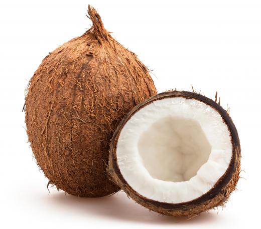 Shredded coconut is the primary ingredient in raw macaroons because coconut doesn't need to be cooked to become edible.