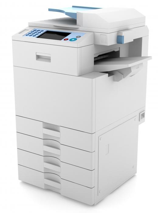 Operating office equipment such as copy machines is a necessary task of an item processor.