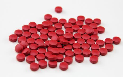 In prescription form, iron supplements are usually tablets.