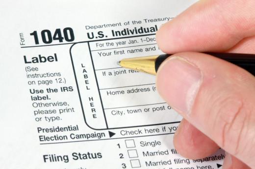 Interest income reported on Form 1099-INT is listed on a person's Form 1040 tax return.