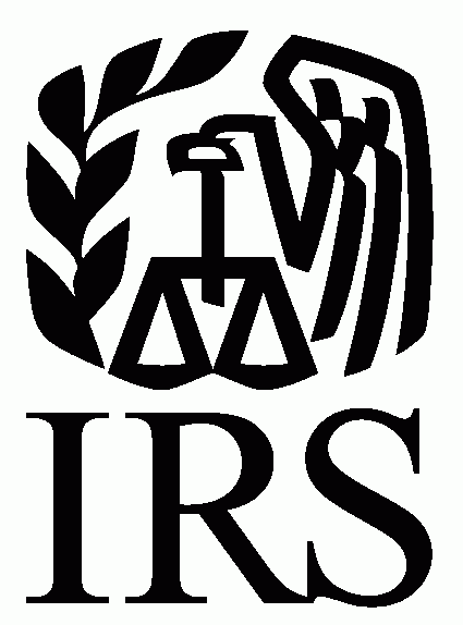 The Internal Revenue Service logo.