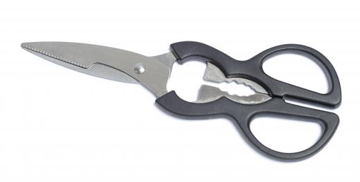 Cutlery blocks are typically able to hold kitchen shears.