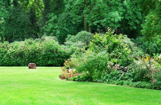 Ensuring the maintenance of a landscaped yard is part of the work of a landscape manager.