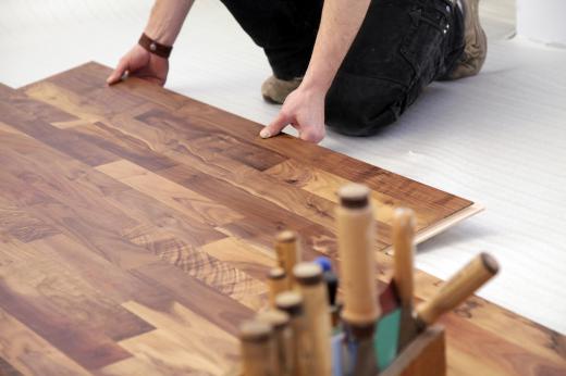 Installing hardwood floors requires exceptional skill.