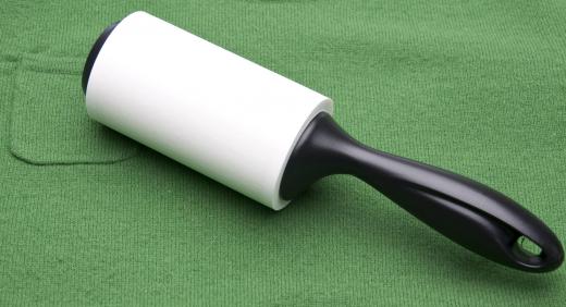 Using a lint roller can remove hair and particles for clothing and give a sharper first impression.