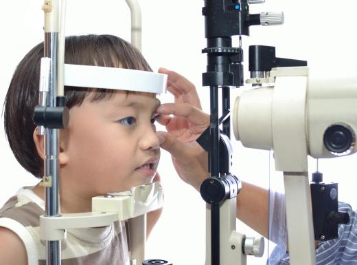 Strabismus is more often found in children than adults.