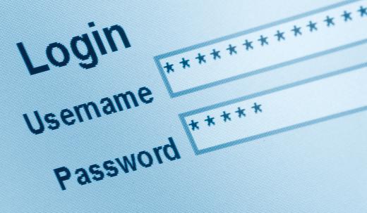 Strong passwords should always be used when banking or spending online.