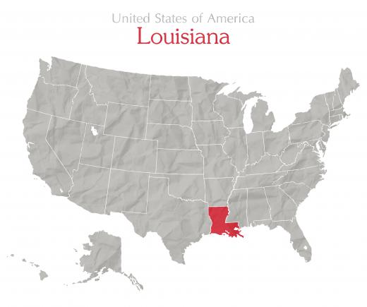 The French Quarter is located in the city of New Orleans, and the state of Louisiana.