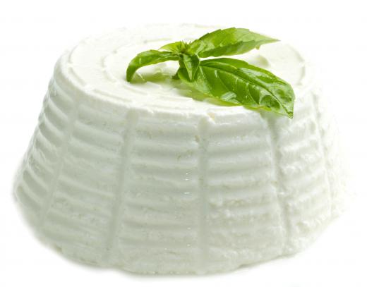 Goat cheese, which can be used to top pizza.