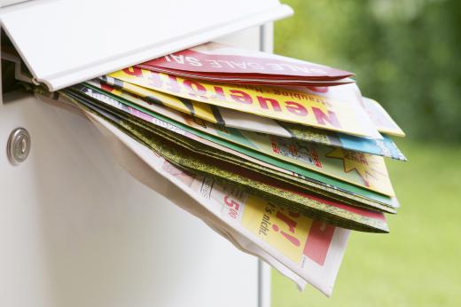 Print advertising, such as sales flyers, is one way to reach consumers.