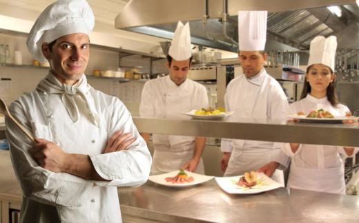 Becoming a line cook can lead to a career as a chef.