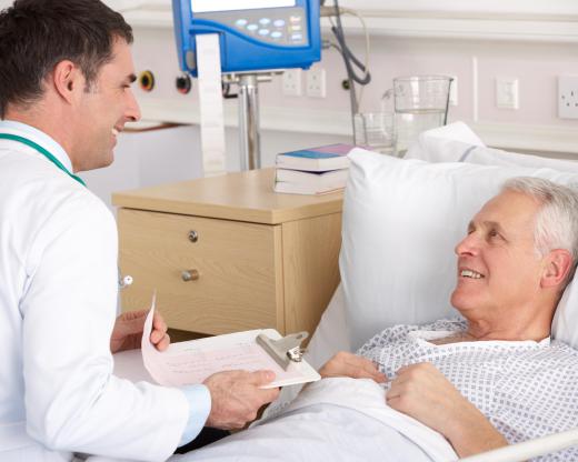 Patient care assistants might help answer questions regarding medical treatment.