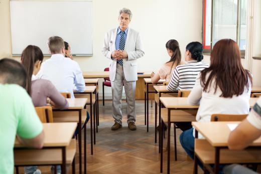 Some classes require students to participate in labs.