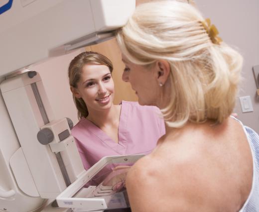 Diagnostic mammography is used to detect abnormalities in the breasts.