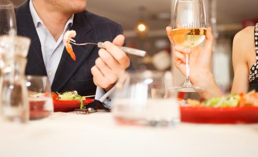 A restaurant manager is responsible for handling any food and drink complaints.