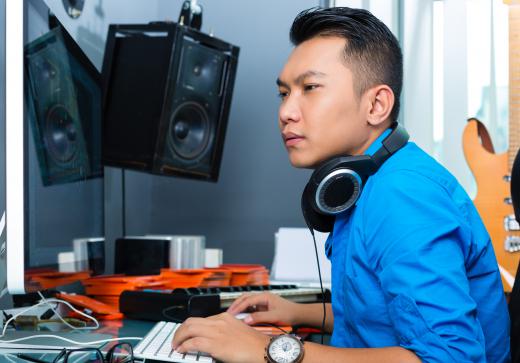 Online music education students can learn the business through Internet-based courses.