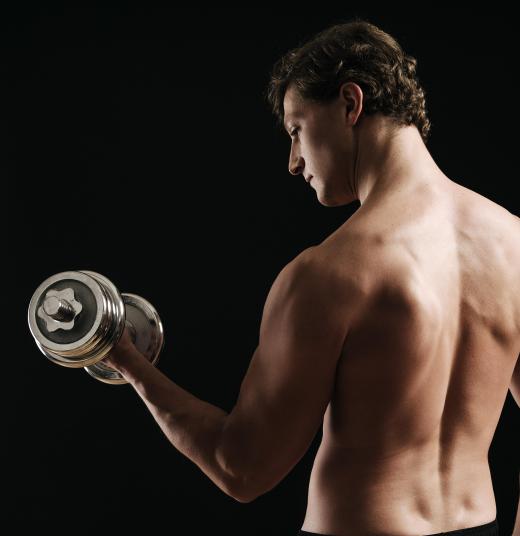 Weight lifting to burn fat involves performing exercises to break down muscle.