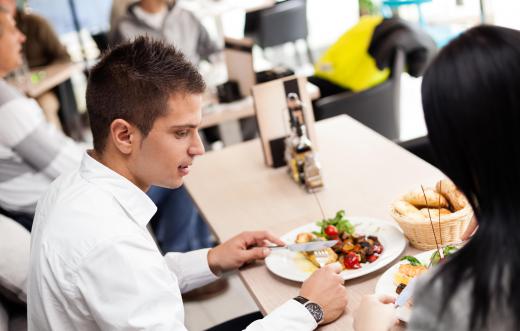 A dietitian may set dietary guidelines for a college cafeteria.