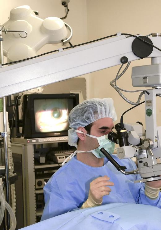 Cataract surgery may ultimately be performed to address cataracts.