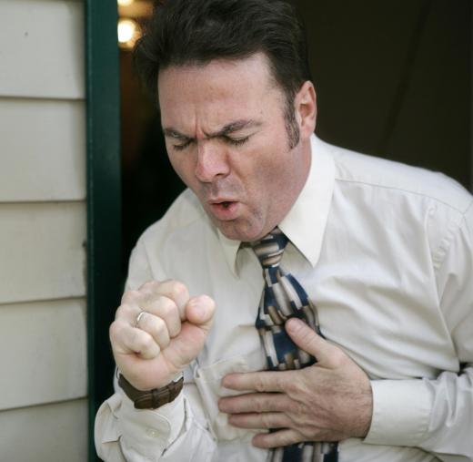 Chronic coughing can be a sign of emphysema.